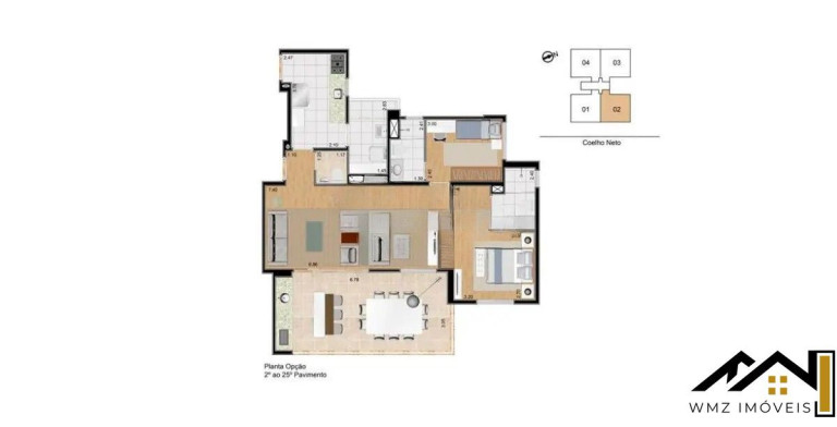 Imagem Apartamento com 3 Quartos à Venda, 101 m² em Quinta Da Paineira - São Paulo Imagem Apartamento com 3 Quartos à Venda, 101 m² em Quinta Da Paineira - São Paulo