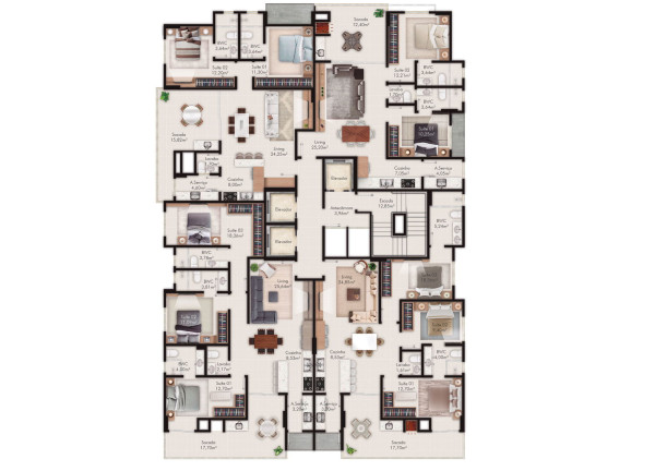 Imagem Apartamento com 2 Quartos à Venda, 90 m² em Meia Praia - Itapema Imagem Apartamento com 2 Quartos à Venda, 90 m² em Meia Praia - Itapema
