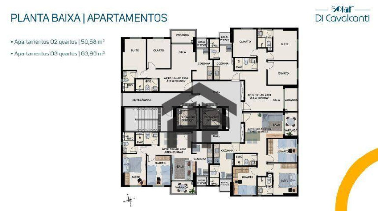 Imagem Apartamento com 3 Quartos à Venda, 64 m² em Madalena - Recife