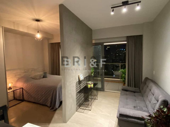 Imagem Apartamento com 1 Quarto para Alugar, 41 m² em Brooklin - São Paulo Imagem Apartamento com 1 Quarto para Alugar, 41 m² em Brooklin - São Paulo