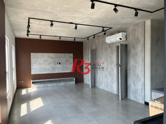 Imagem Apartamento com 1 Quarto para Alugar, 74 m² em Embaré - Santos Imagem Apartamento com 1 Quarto para Alugar, 74 m² em Embaré - Santos