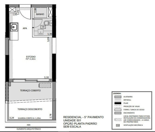 Imagem Loft à Venda, 55 m² em Cerqueira César - São Paulo Imagem Loft à Venda, 55 m² em Cerqueira César - São Paulo