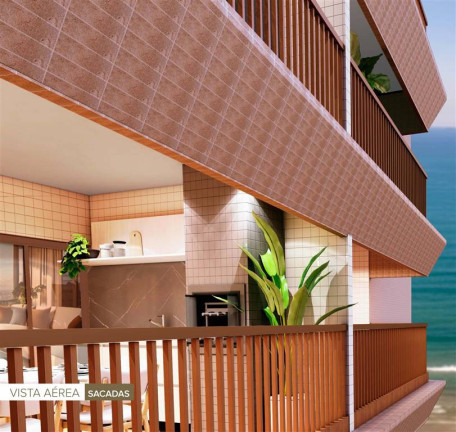 Apartamento com 2 Quartos à Venda, 75 m² em Aviação - Praia Grande