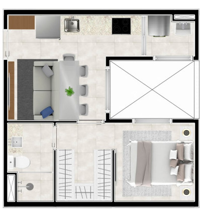 Imagem Apartamento com 1 Quarto à Venda, 26 m² em Vila Sônia - São Paulo Imagem Apartamento com 1 Quarto à Venda, 26 m² em Vila Sônia - São Paulo