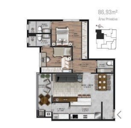 Imagem Apartamento com 2 Quartos à Venda, 86 m² em Nossa Senhora De Fátima - Santa Maria Imagem Apartamento com 2 Quartos à Venda, 86 m² em Nossa Senhora De Fátima - Santa Maria