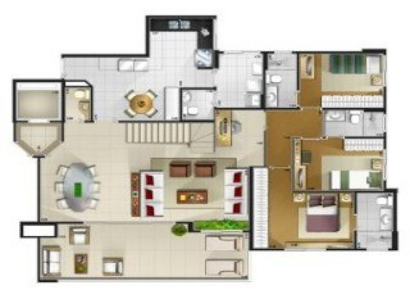 Imagem Apartamento com 3 Quartos à Venda, 104 m² em Santa Paula - São Caetano Do Sul Imagem Apartamento com 3 Quartos à Venda, 104 m² em Santa Paula - São Caetano Do Sul