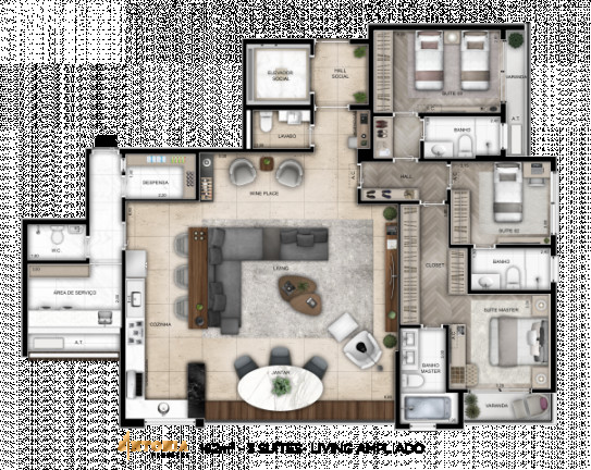 Imagem Apartamento com 3 Quartos à Venda, 106 m² em Perdizes - São Paulo