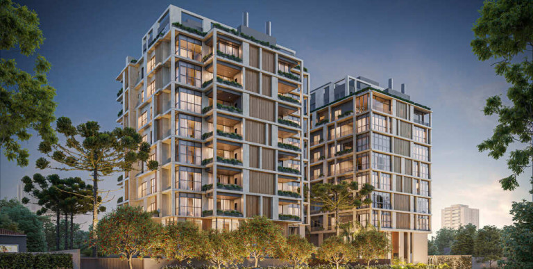 Imagem Apartamento com 2 Quartos à Venda, 129 m² em Cabral - Curitiba