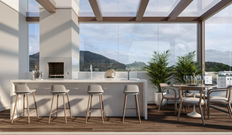 Imagem Apartamento com 4 Quartos à Venda, 210 m² em Praia Brava De Itajaí - Itajaí