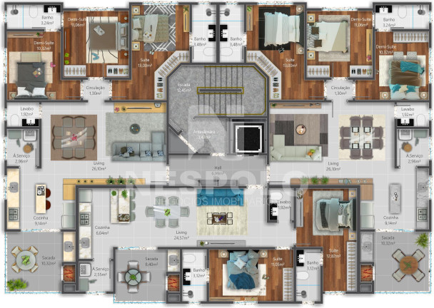 Imagem Apartamento à Venda, 85 m² em Perequê - Porto Belo Imagem Apartamento à Venda, 85 m² em Perequê - Porto Belo