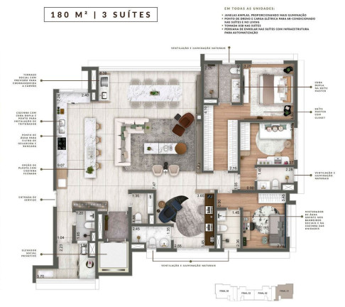 Imagem Apartamento com 4 Quartos à Venda, 261 m² em Perdizes - São Paulo