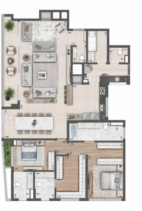 Imagem Apartamento com 3 Quartos à Venda, 159 m² em Jardim Europa - Porto Alegre Imagem Apartamento com 3 Quartos à Venda, 159 m² em Jardim Europa - Porto Alegre