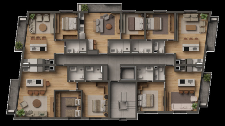 Imagem Apartamento com 1 Quarto à Venda, 51 m² em Boa Vista - Porto Alegre Imagem Apartamento com 1 Quarto à Venda, 51 m² em Boa Vista - Porto Alegre