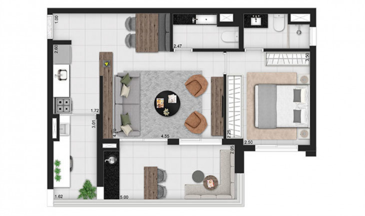 Imagem Imóvel com 2 Quartos à Venda, 68 m² em Perdizes - São Paulo