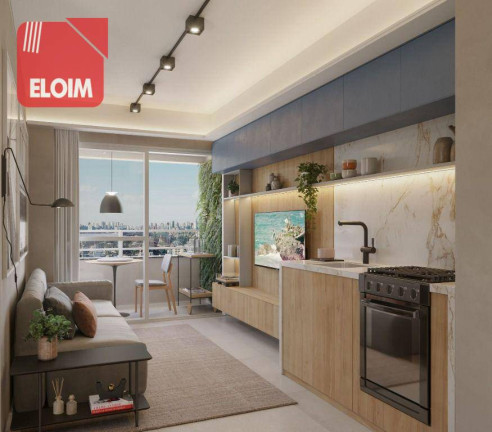 Apartamento com 2 Quartos à Venda, 37 m² em Centro - São Paulo