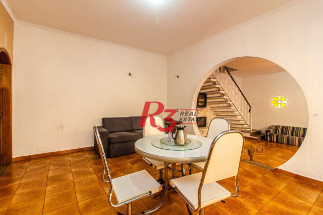Imagem Casa com 3 Quartos à Venda, 250 m² em Campo Grande - Santos
