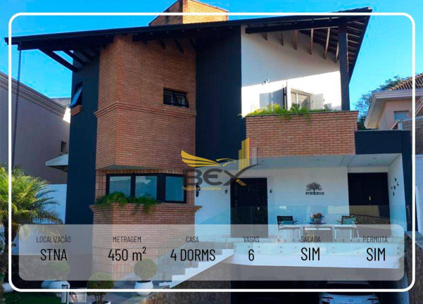 Imagem Casa com 4 Quartos à Venda, 450 m² em Residencial Onze (alphaville) - Santana De Parnaíba
