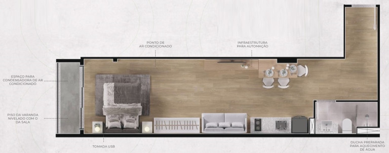 Imagem Apartamento à Venda, 17 m² em Jardins - São Paulo