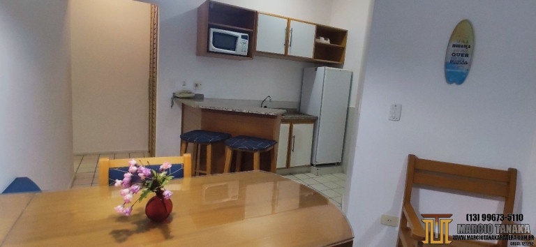 Imagem Flat com 1 Quarto para Alugar ou Temporada, 38 m² em Riviera - Bertioga
