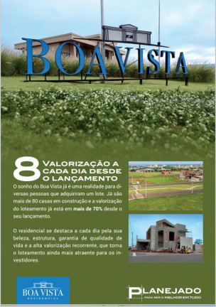 Imagem Terreno à Venda, 250 m² em Condomínio Residencial Boa Vista - Birigui Imagem Terreno à Venda, 250 m² em Condomínio Residencial Boa Vista - Birigui