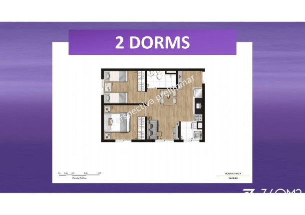Imagem Apartamento com 2 Quartos à Venda, 40 m² em Canhema - Diadema