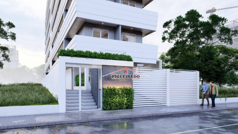 Imagem Apartamento com 1 Quarto à Venda, 47 m² em Canto Do Forte - Praia Grande