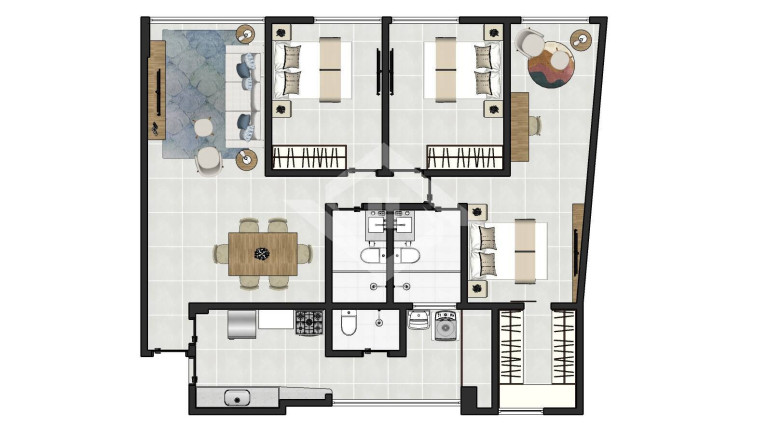 Imagem Apartamento com 3 Quartos à Venda, 100 m² em Humaitá - Rio De Janeiro Imagem Apartamento com 3 Quartos à Venda, 100 m² em Humaitá - Rio De Janeiro