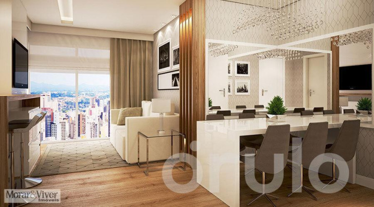 Imagem Apartamento com 3 Quartos à Venda, 92 m² em Centro - Curitiba