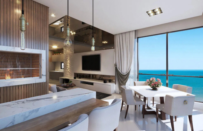 Imagem Apartamento com 4 Quartos à Venda, 206 m² em Meia Praia - Itapema