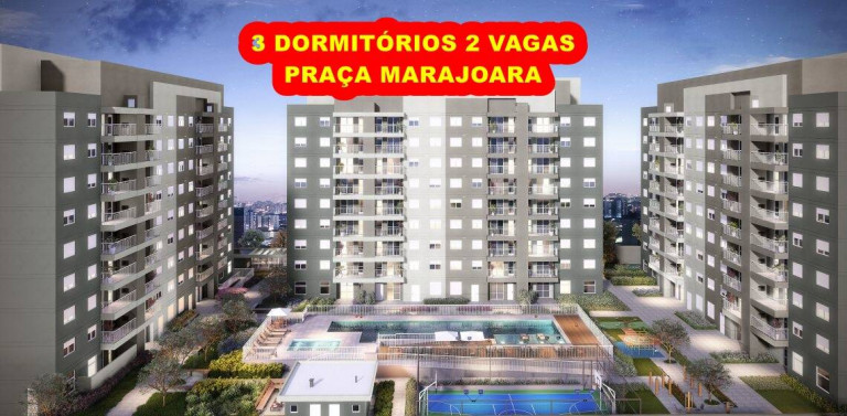 Apartamento com 3 Quartos à Venda, 88 m² em Vila Isa - São Paulo