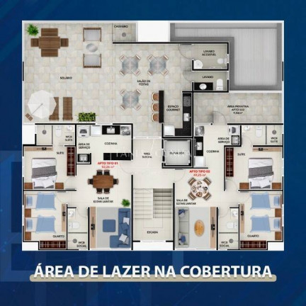 Imagem Apartamento com 2 Quartos à Venda, 50 m² em João Paulo Ii - João Pessoa