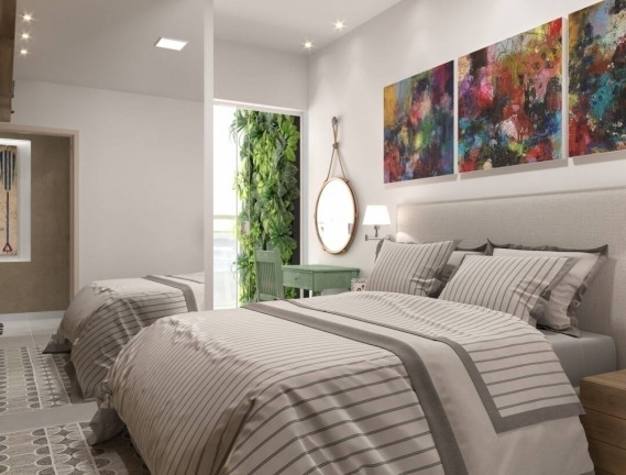 Apartamento com 1 Quarto à Venda, 43 m² em Praia Grande - Ubatuba