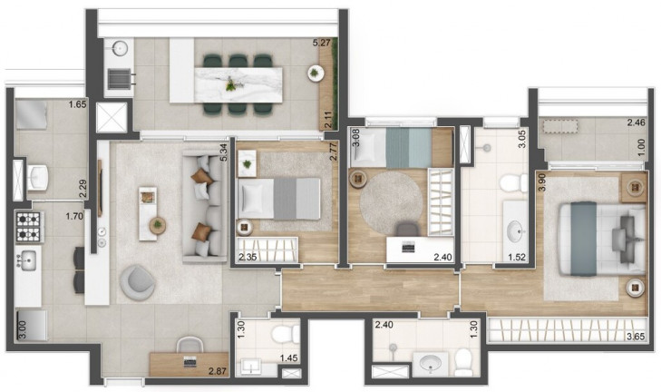Imagem Apartamento com 3 Quartos à Venda, 148 m² em Santo Amaro - São Paulo