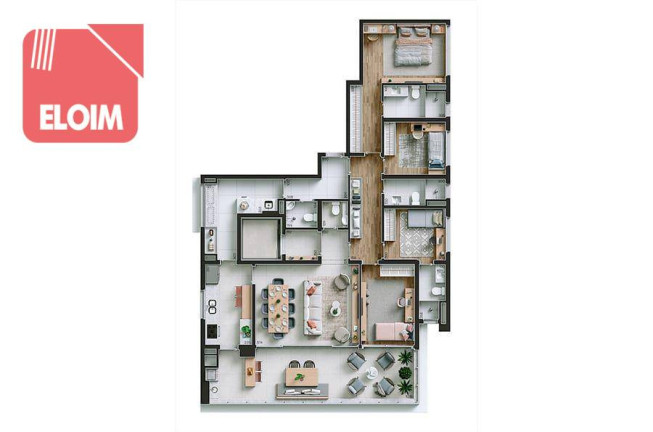 Imagem Apartamento com 4 Quartos à Venda, 171 m² em Perdizes - São Paulo Imagem Apartamento com 4 Quartos à Venda, 171 m² em Perdizes - São Paulo