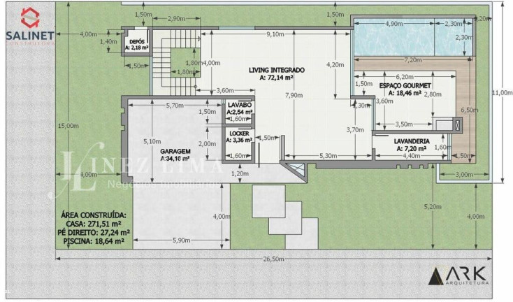 Imagem Casa com 3 Quartos à Venda, 317 m² em Vivapark - Porto Belo