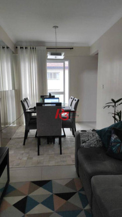 Apartamento com 2 Quartos à Venda, 75 m² em Campo Grande - Santos