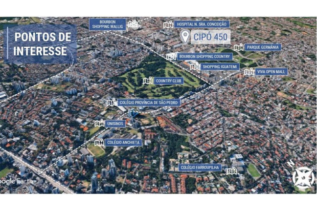 Imagem Imóvel com 3 Quartos à Venda, em Cristo Redentor - Porto Alegre Imagem Imóvel com 3 Quartos à Venda, em Cristo Redentor - Porto Alegre