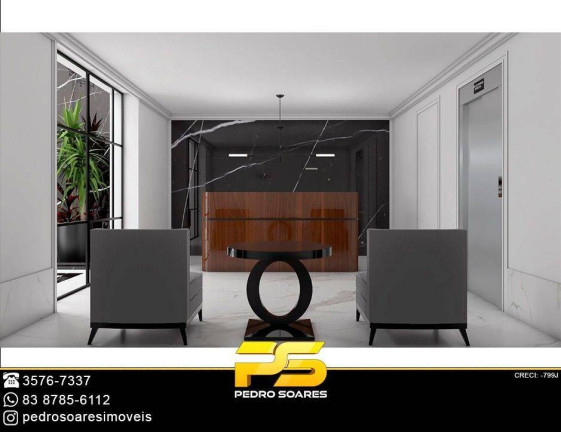 Apartamento com 3 Quartos à Venda, 135 m² em Tambaú - João Pessoa