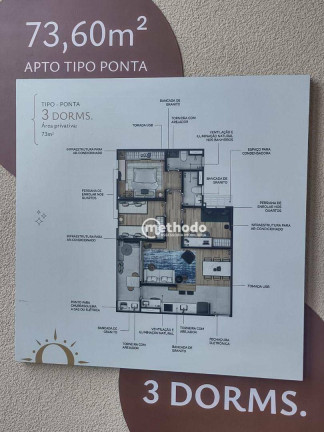 Imagem Apartamento com 3 Quartos à Venda, 72 m² em Loteamento Residencial Vila Bella Dom Pedro - Campinas Imagem Apartamento com 3 Quartos à Venda, 72 m² em Loteamento Residencial Vila Bella Dom Pedro - Campinas