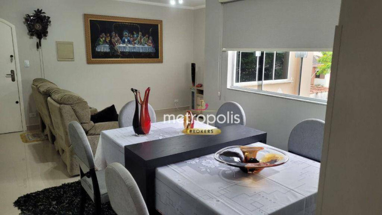Apartamento com 3 Quartos à Venda, 105 m² em Campestre - Santo André