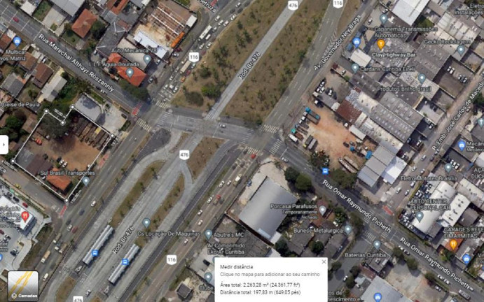 Imagem Terreno à Venda, 2.254 m² em Novo Mundo - Curitiba Imagem Terreno à Venda, 2.254 m² em Novo Mundo - Curitiba