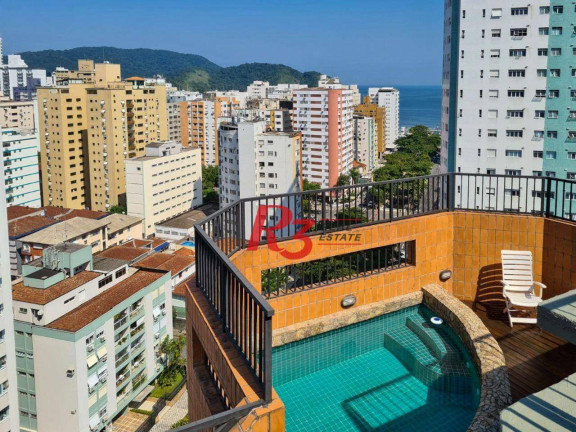 Imagem Cobertura com 4 Quartos à Venda, 377 m² em Aparecida - Santos