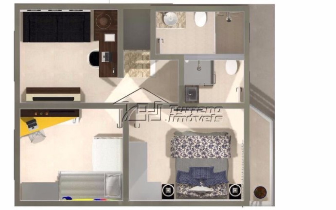 Imagem Casa de Condomínio com 3 Quartos à Venda, 83 m² em Chácaras De São José - São José Dos Campos Imagem Casa de Condomínio com 3 Quartos à Venda, 83 m² em Chácaras De São José - São José Dos Campos