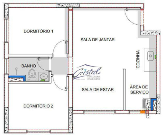 Imagem Apartamento com 2 Quartos à Venda, 58 m² em Butantã - São Paulo Imagem Apartamento com 2 Quartos à Venda, 58 m² em Butantã - São Paulo