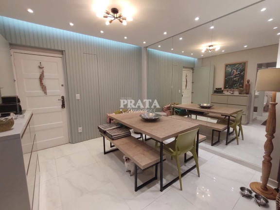 Imagem Apartamento com 1 Quarto à Venda, 63 m² em José Menino - Santos