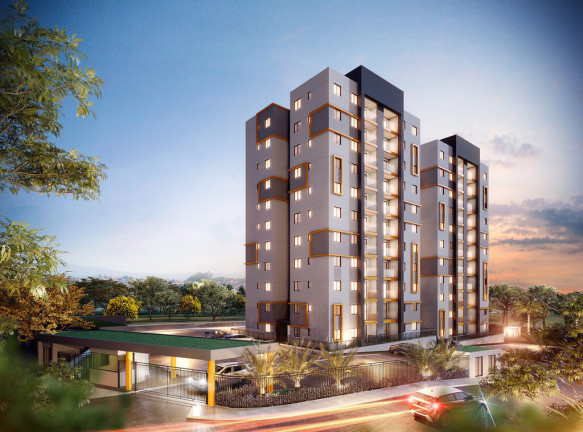 Apartamento com 3 Quartos à Venda, 64 m² em Parque Santa Rosa - Suzano