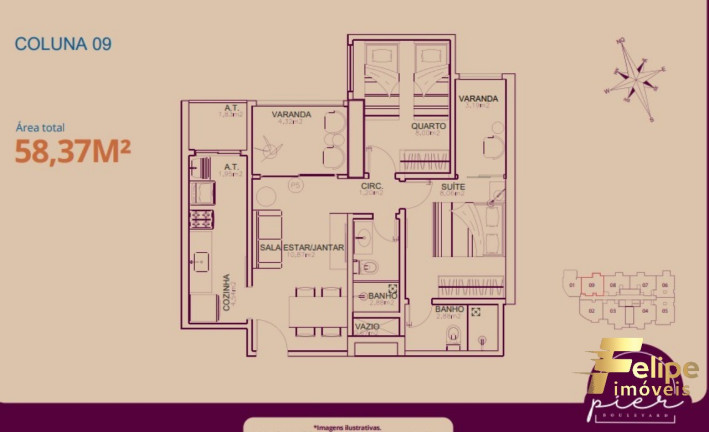 Imagem Imóvel com 2 Quartos à Venda, 67 m² em Jockey De Itaparica - Vila Velha Imagem Imóvel com 2 Quartos à Venda, 67 m² em Jockey De Itaparica - Vila Velha