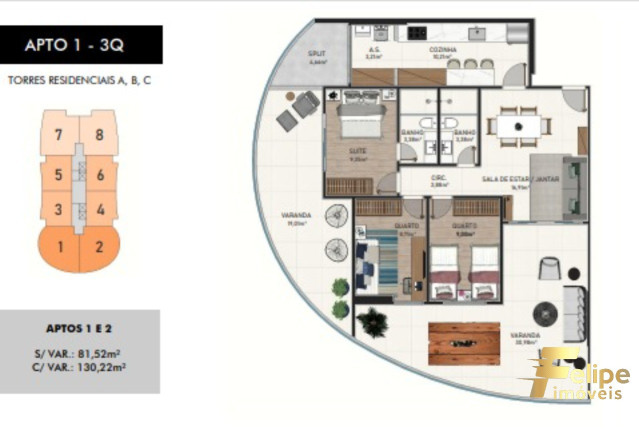Imagem Imóvel com 2 Quartos à Venda, 88 m² em Centro - Guarapari Imagem Imóvel com 2 Quartos à Venda, 88 m² em Centro - Guarapari