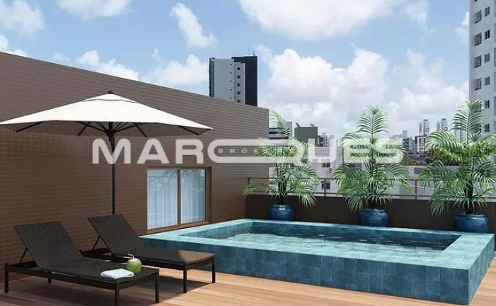 Imagem Apartamento com 1 Quarto à Venda, 33 m² em Jardim Oceania - João Pessoa