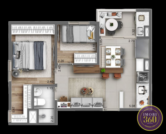 Imagem Apartamento com 2 Quartos à Venda, 40 m² em Itaquera - São Paulo